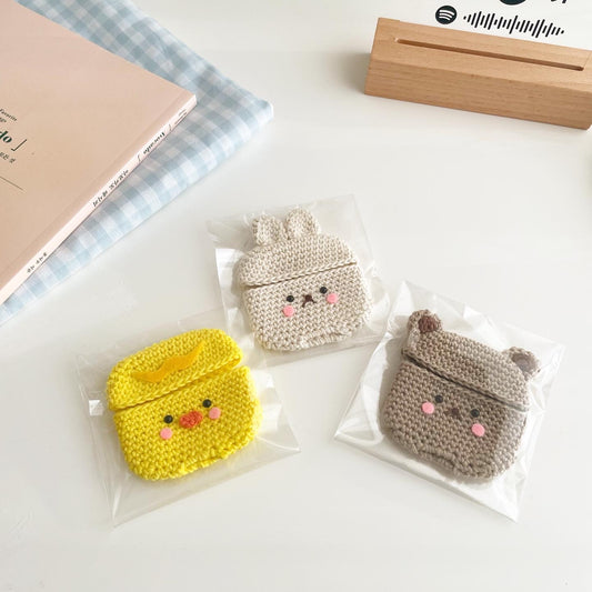 スタジオハヌルとCOCOがコラボ!手編みAirPodsケース新発売