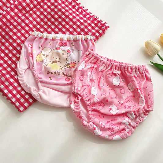 バンダイ「きゃらふるインナー」にスタジオハヌルのキッズショーツが新登場!