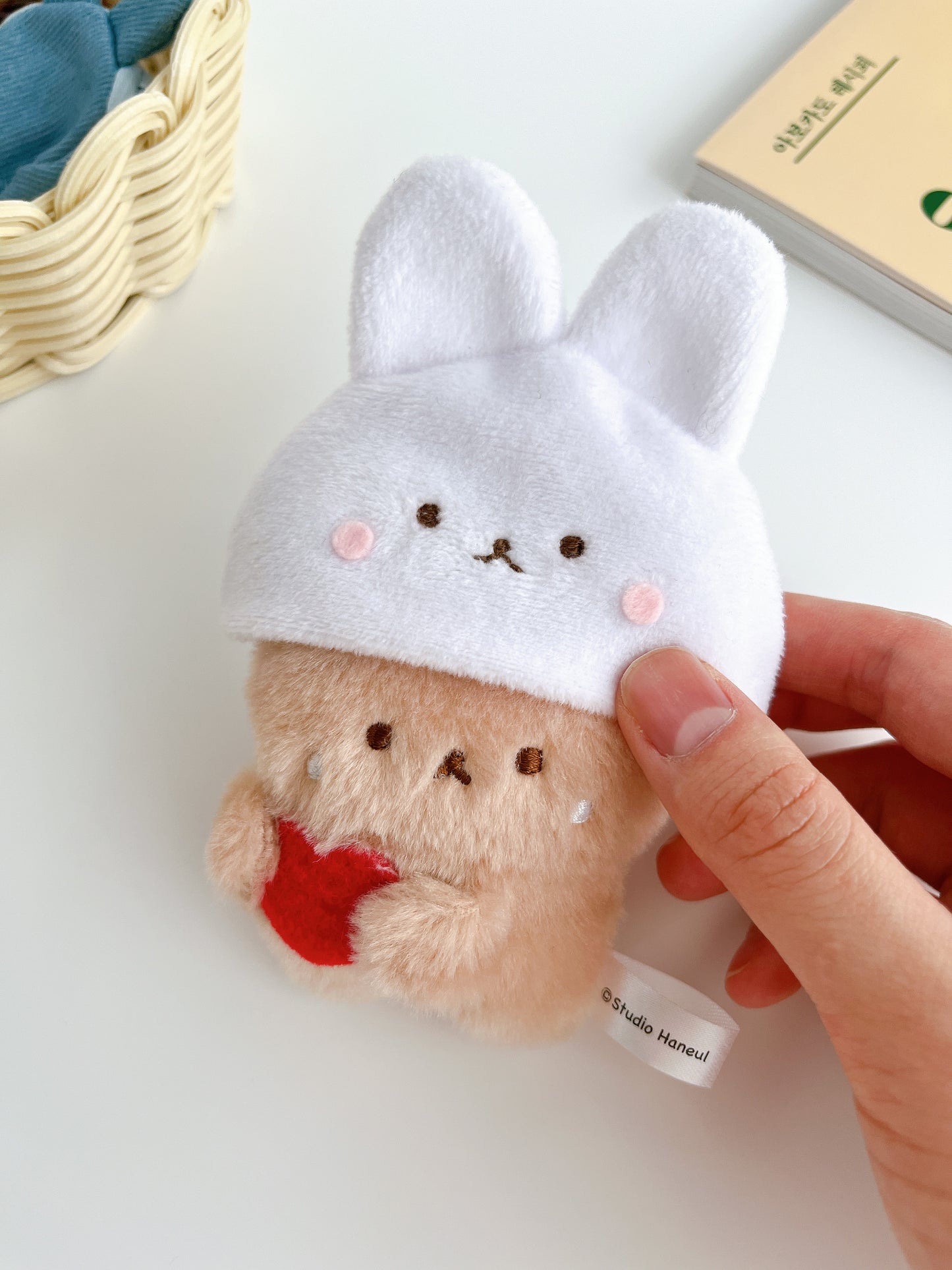 パムとタルトのぬいぐるみ帽子