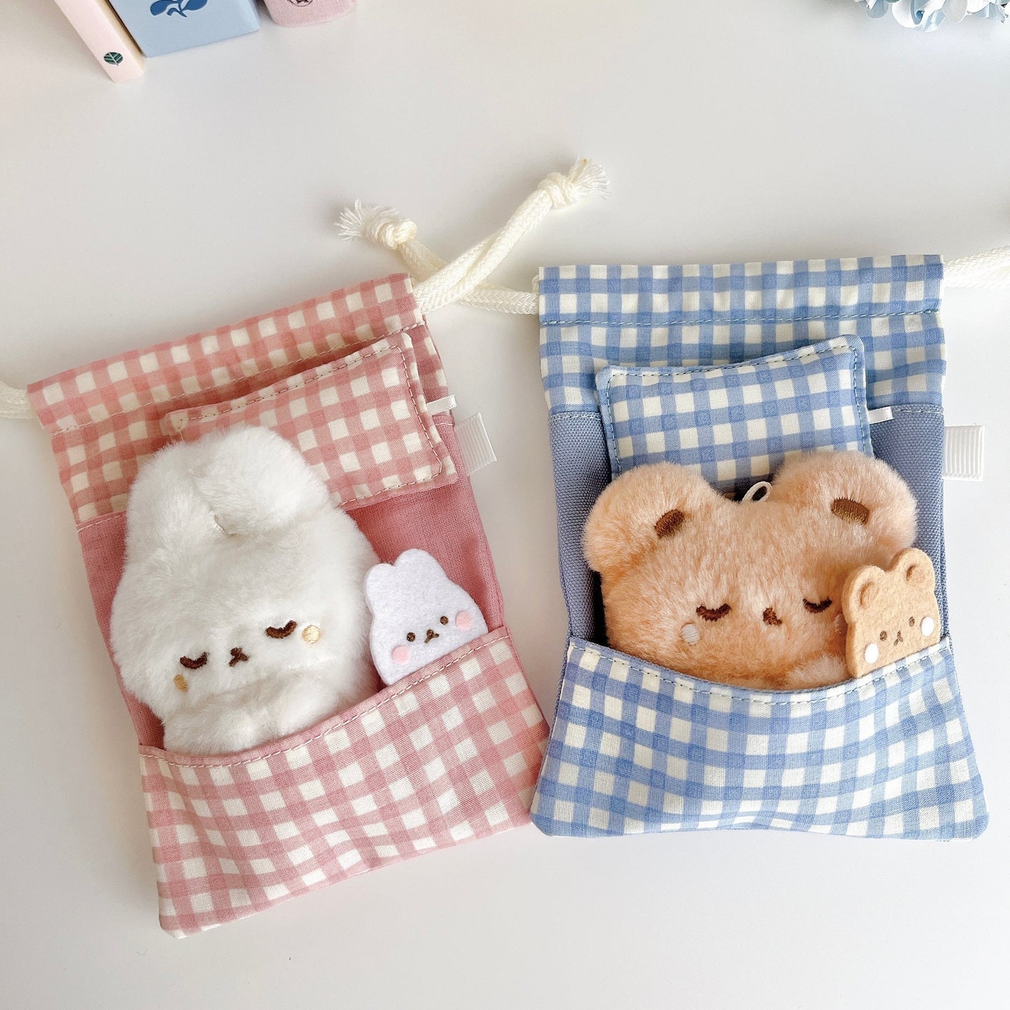 パムとタルトのおふとん巾着