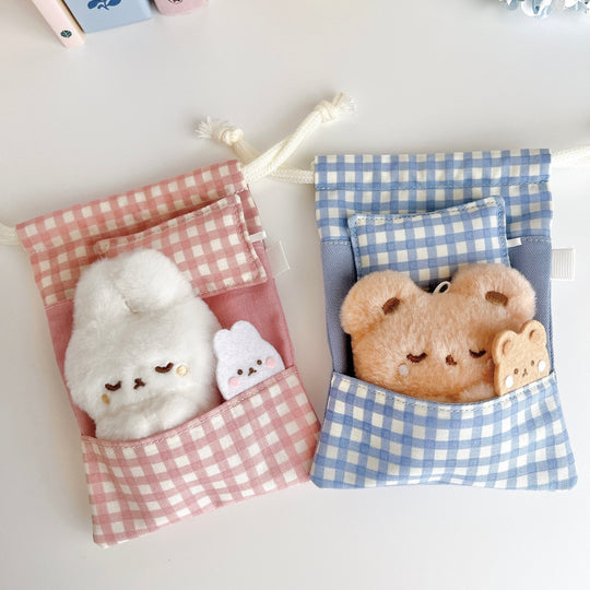 パムとタルトのおふとん巾着